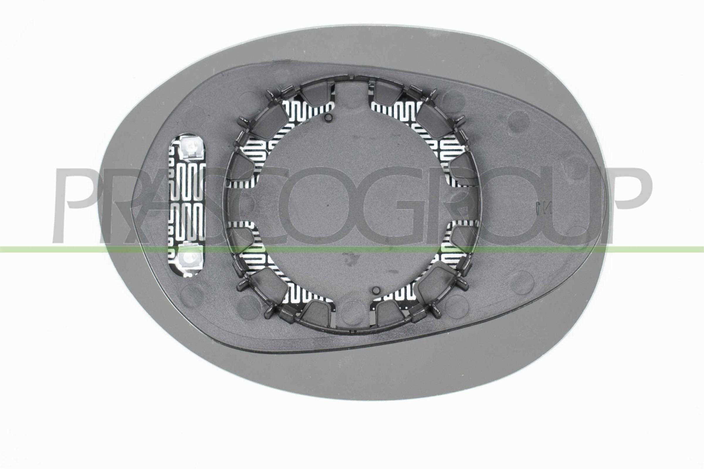 Mirror Glass, exterior mirror PRASCO MN3127513