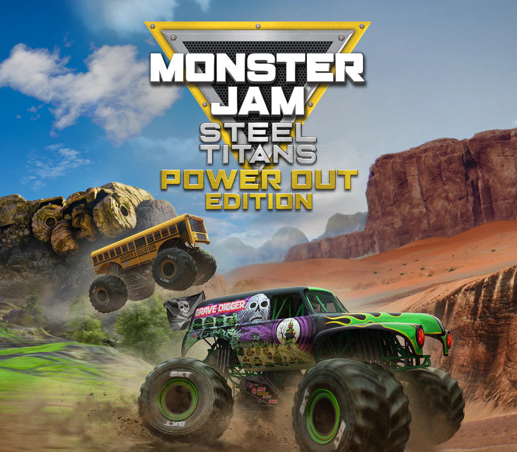 Monster Jam Steel Titans Power Out Bundle XBOX One - Xbox Series X|S Account