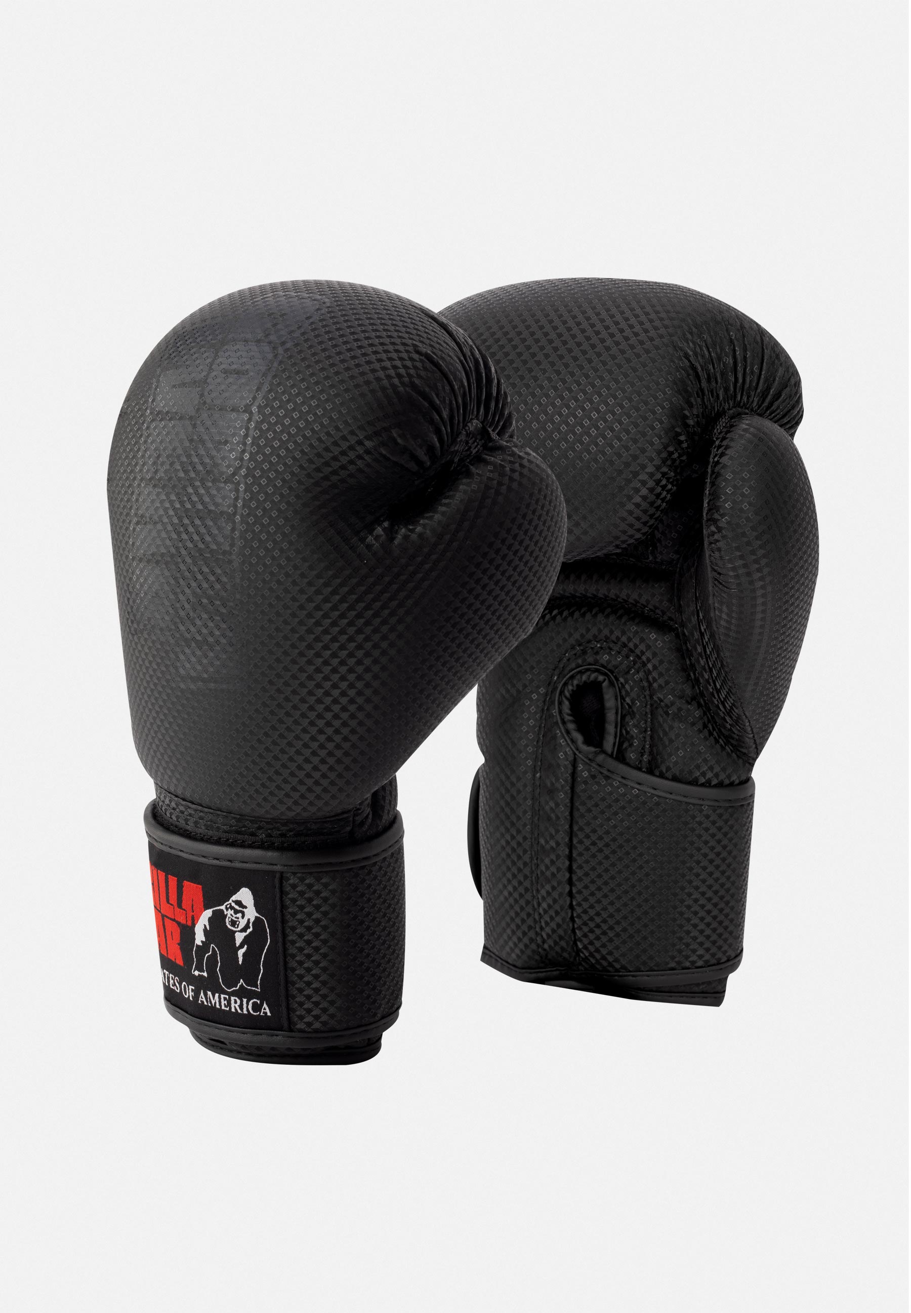 Montello Boxing Gloves - Black - 12oz