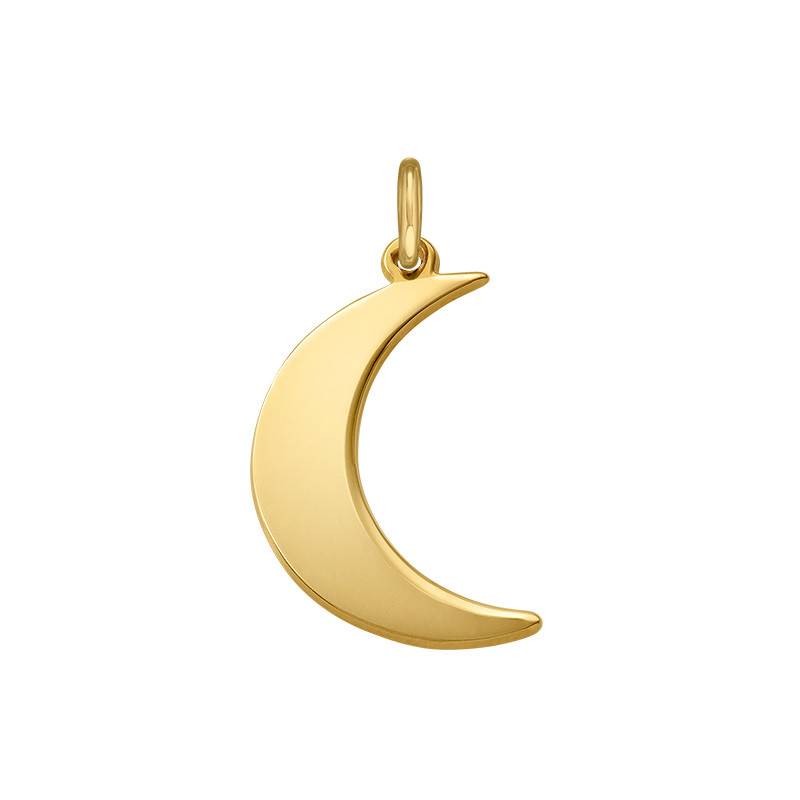 Moon Charm - Gold Plated