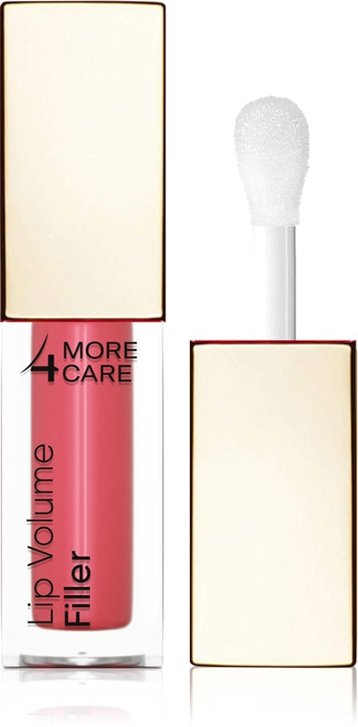 More4Care Lip Volume Filler volumengivende lipgloss farve Juicy Pink 4,8 g