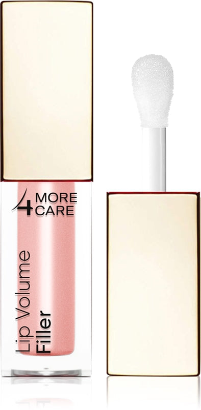 More4Care Lip Volume Filler volumgivende lipgloss farge Lys Pink 4,8 g