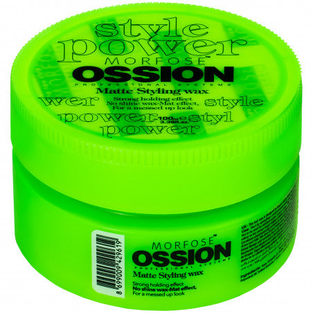 Morphose Osion Matty Styling Wax - Ceară puternică și opace de păr, 100 ml