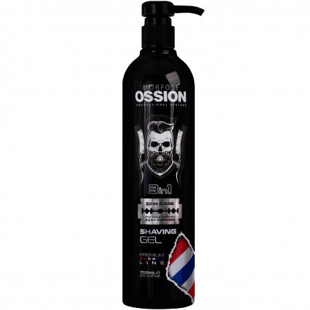 Morphose Osion Premium Barber Line Babby Gel 3 în 1 - Gel de delict de bărbierit 3 în 1, 700 ml