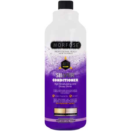 Morphose Silver Conditioner - Balsam til blondt og gråt hårhydrater og giver lysten '1000 ml
