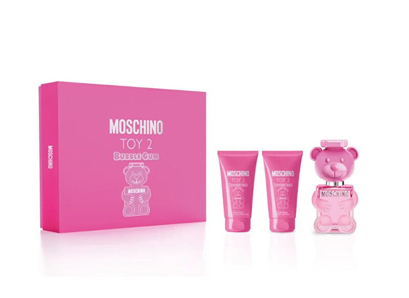 Moschino Toy 2 Bubble Gum - EDT 50 ml + bodylotion 50 ml + duschgel 50 ml