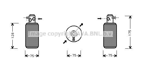 Dryer, air conditioning PRASCO MSD050