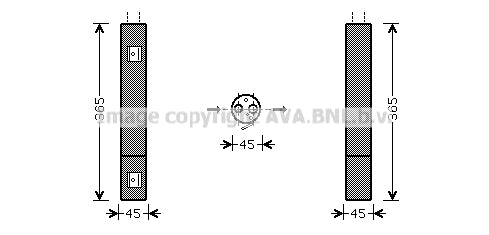 Dryer, air conditioning PRASCO MSD395