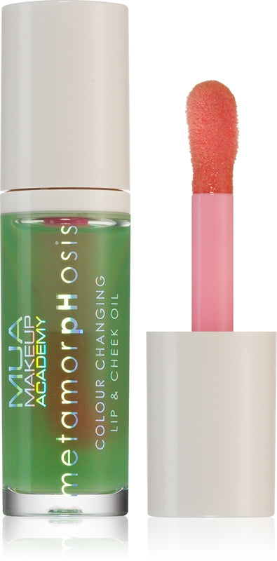 MUA Makeup Academy Métamorphose gloss avec huile pour les lèvres et les joues One in a Melon (Pastèque) 7 ml