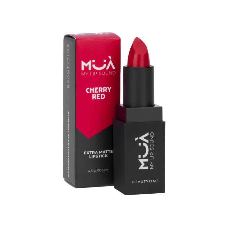 Beautytime international Muà Mój dźwięk ust Cherry Czerwony Beautytime 4,5g
