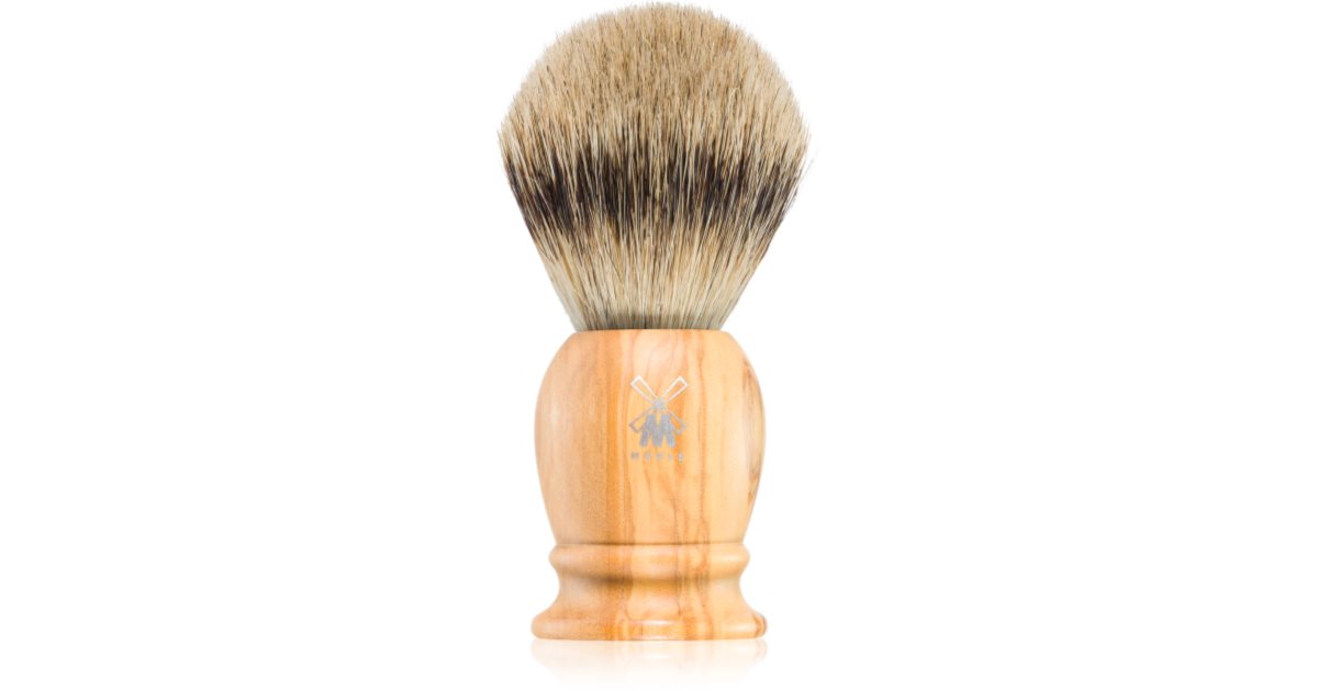 Mühle CLASSIC Silvertip Badger Olive Wood Badger Hair Shaving Brush Medium 1 pc