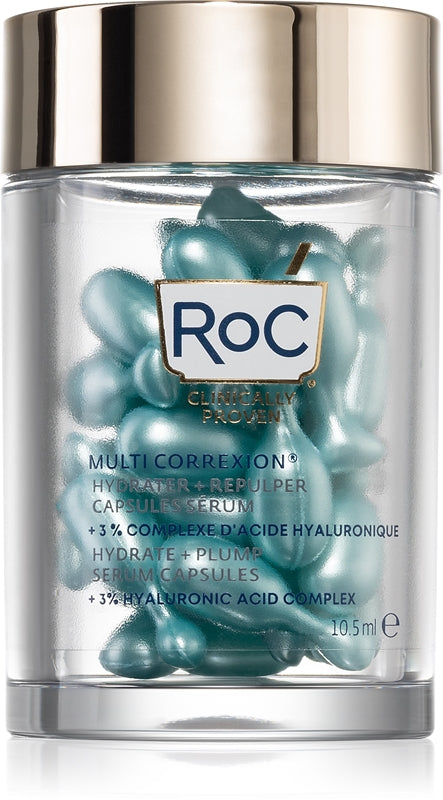 RoC Capsules de sérum hydratant et repulpant MultiCorrexion, 30 pièces