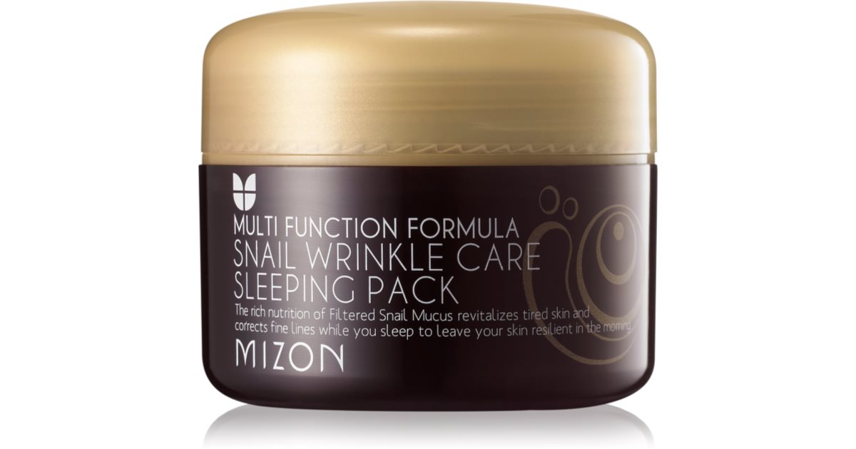 Mizon Multi Function Formula Snail regenerating face mask with snail slime extract 80 ml