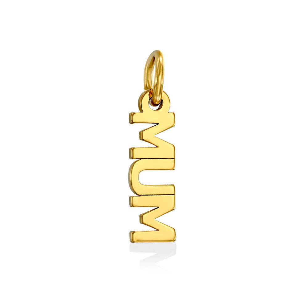Mum Charm for Linda Necklace in 18ct Gold Vermeil