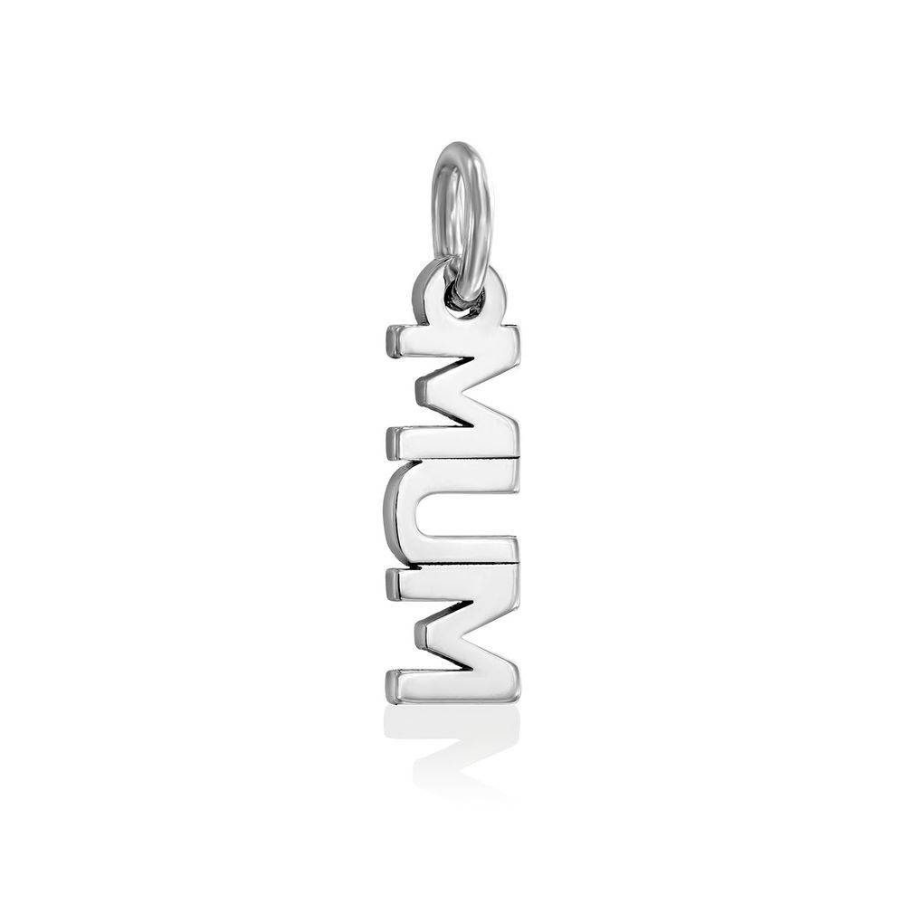 Mum Charm for Linda Necklace in Sterling Silver