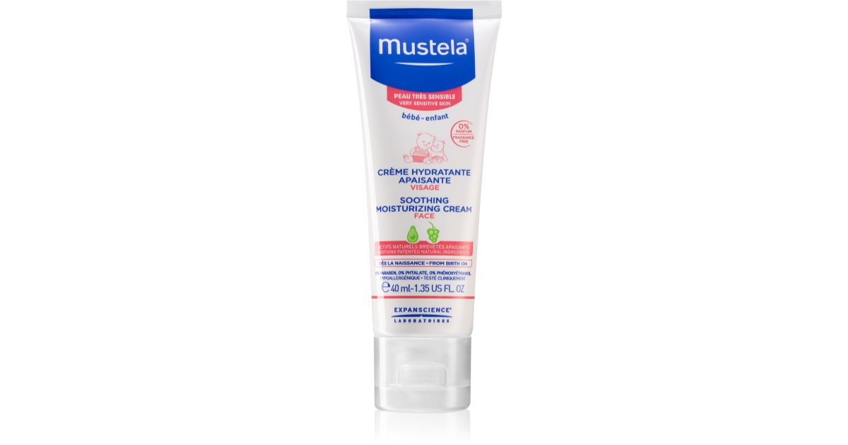 Mustela Soothing Moisturizing Face Cream for Kids (Soothing Moisturizing Cream) 40ml