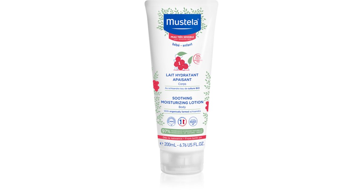 Mustela Soothing Moisturizing Body Lotion for Babyer - Body Lotion - 200ml