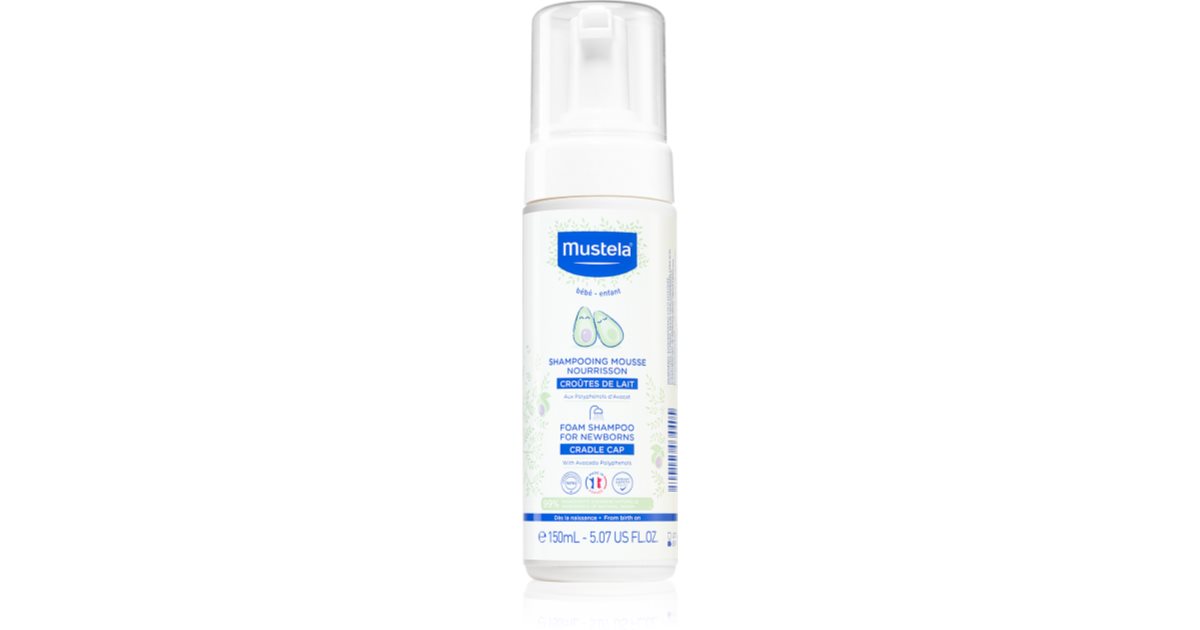 Mustela Sjampomousse for babyer 150 ml
