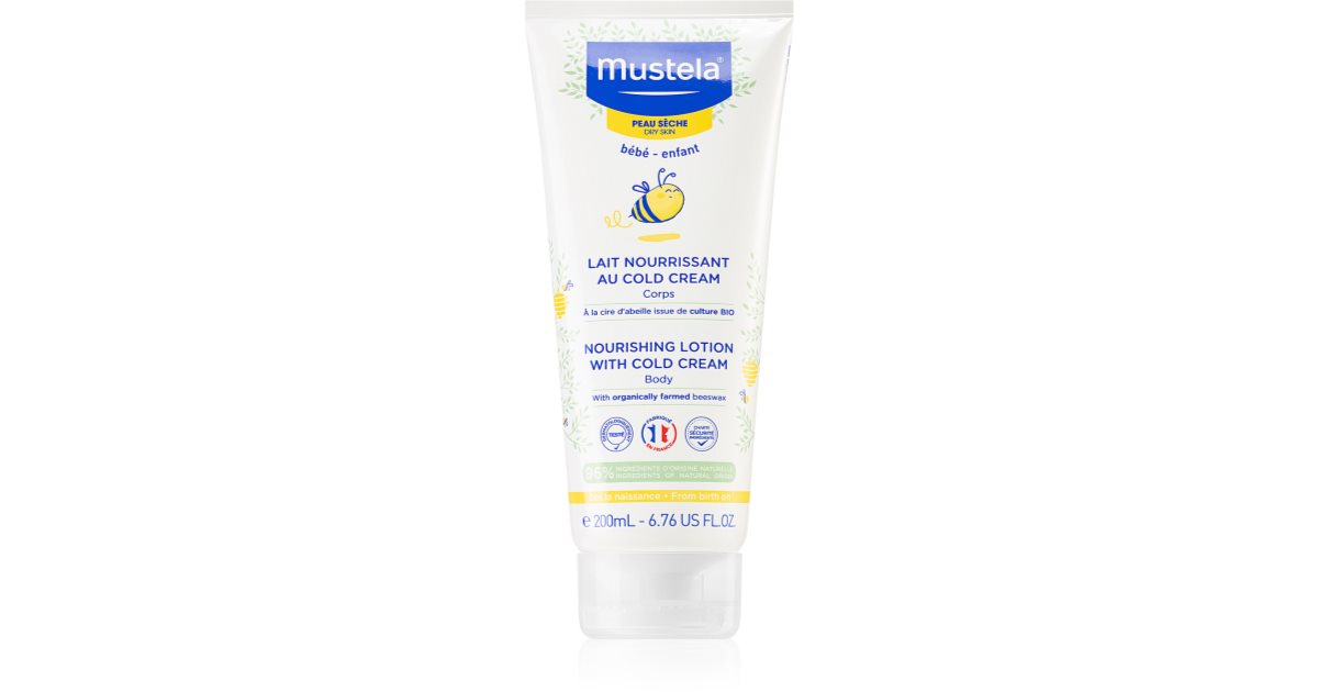 Mustela Dry Skin Cold Cream Nourishing Milk 200ml