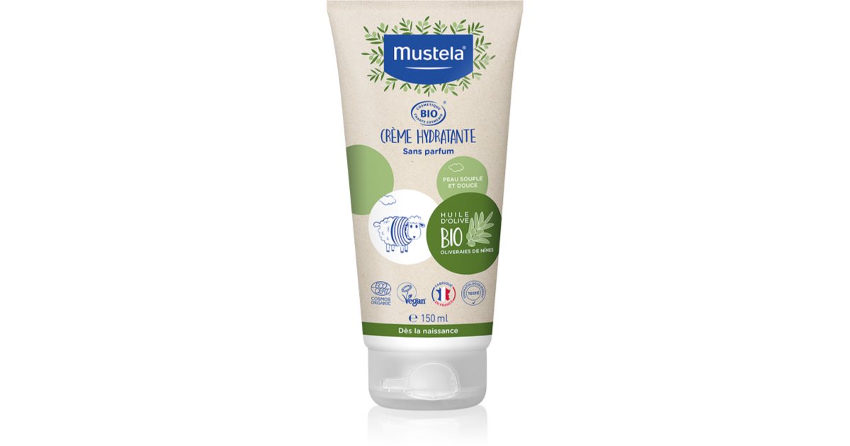 Organic Moisturizing Cream Mustela 150 ml