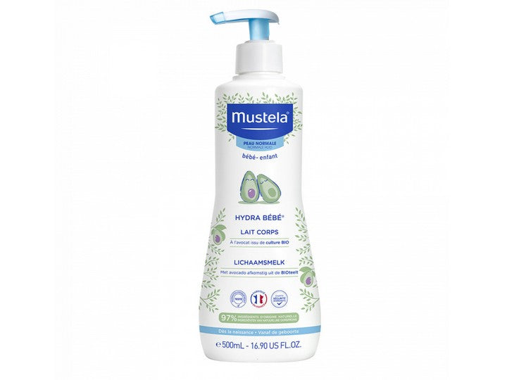 Mustela Lapte de corp pentru piele normală Hydra-Baby 500 ml