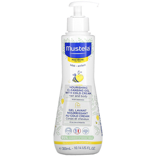 Mustela Nourishing Cleansing Gel with Cold Cream 300 ml