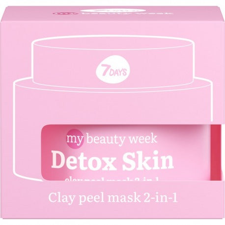 7 days 'Min Beauty Week Detox Skin Exfoliating Clay Face Mask 50ml