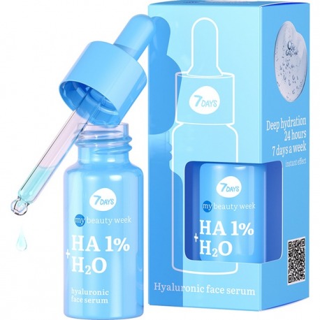 7 days Min Beauty Uke Ansiktsserum Ha+H2o Hyaluronsyre 20 Ml