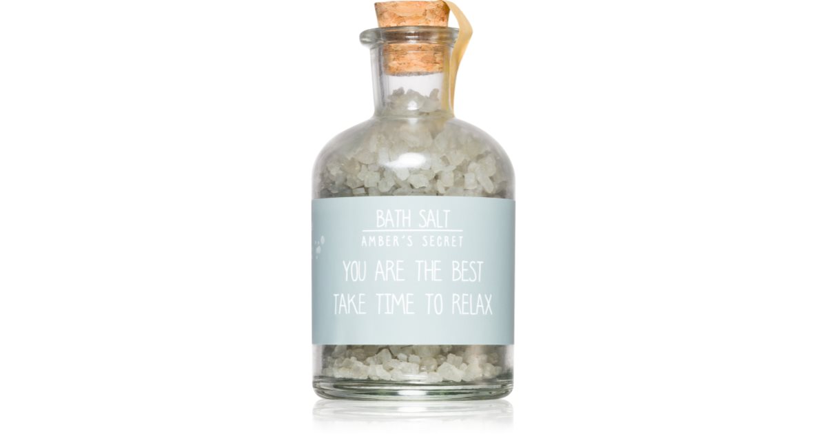 My Flame Amber's Secret You Are The Best, Take Time To Relax bath salt 180 g