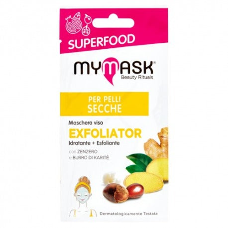 Mymask Moje maska Superfood Exfoliační pleťová maska 8ml