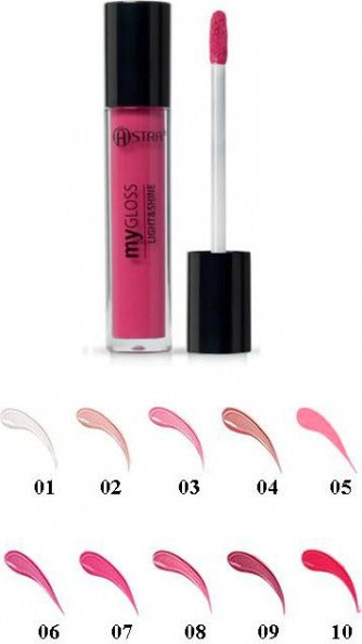 Astra Mygloss Light&Shine - Lipgloss 01 Krystalltransparent