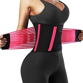 corset femme taille formateur respirant sport underbust corset de base yoga couleur unie crochet et boucle spandex saint valentin running gym printempsamp; été
