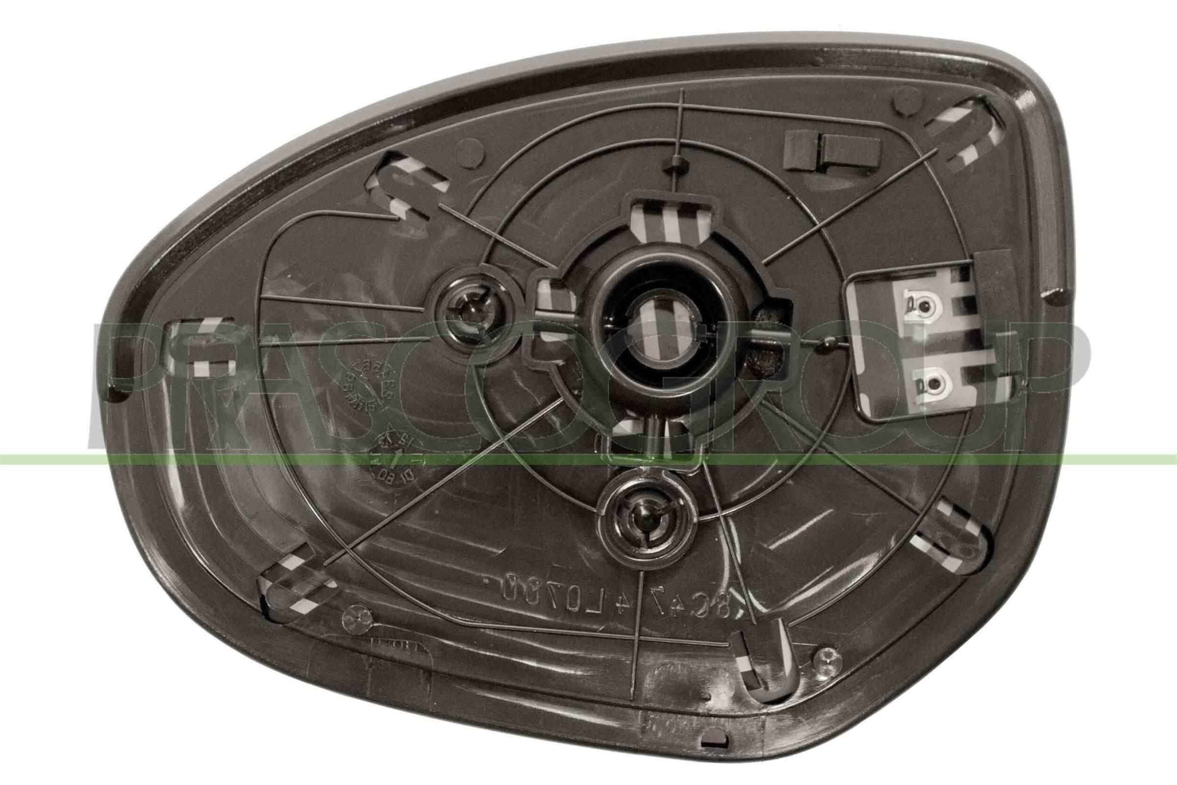 Mirror Glass, exterior mirror PRASCO MZ3307513