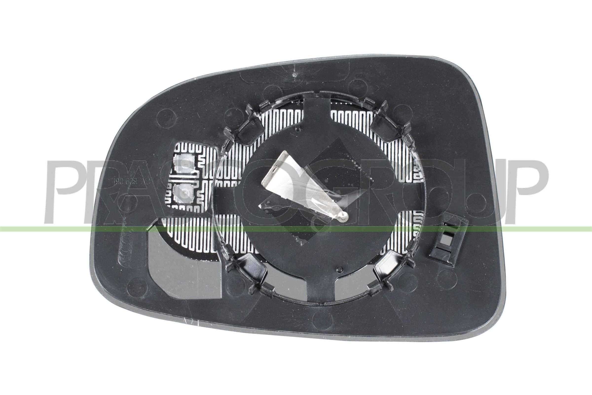 Mirror Glass, exterior mirror PRASCO MZ3327514