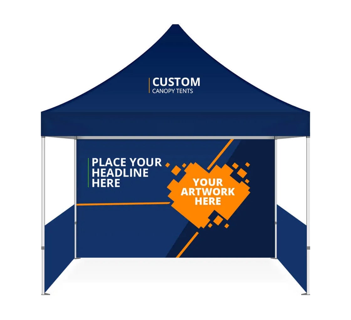 Garden Tent - Customized Canopy For Commercial-Beach Party-Outdoor Events, Trade Show Or Flea Markets By Bannerbuzz