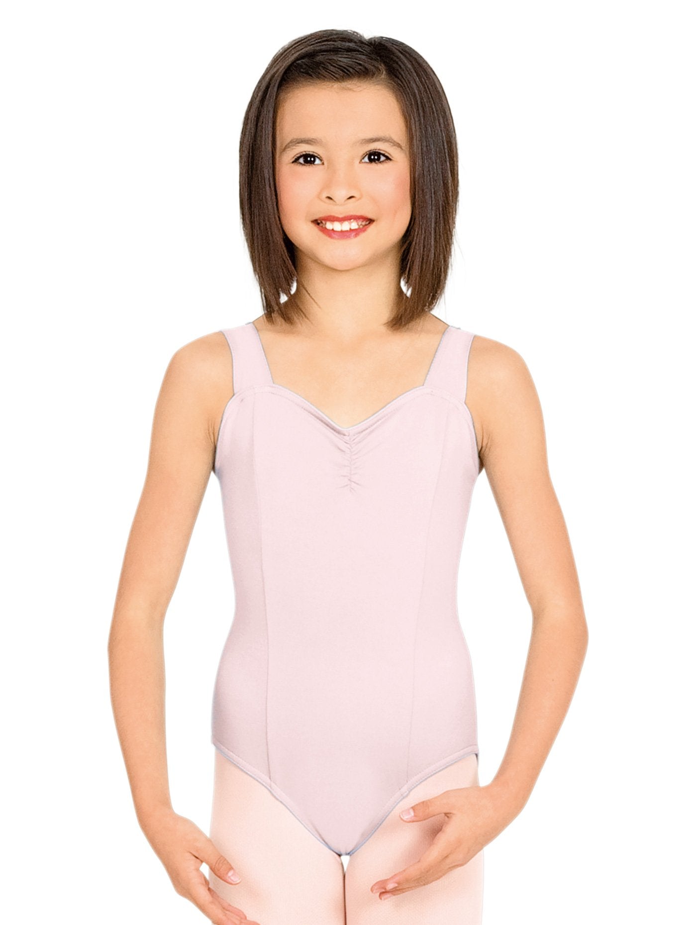 Theatricals Girls Cotton Tank Leotard Eggplant M N5501C