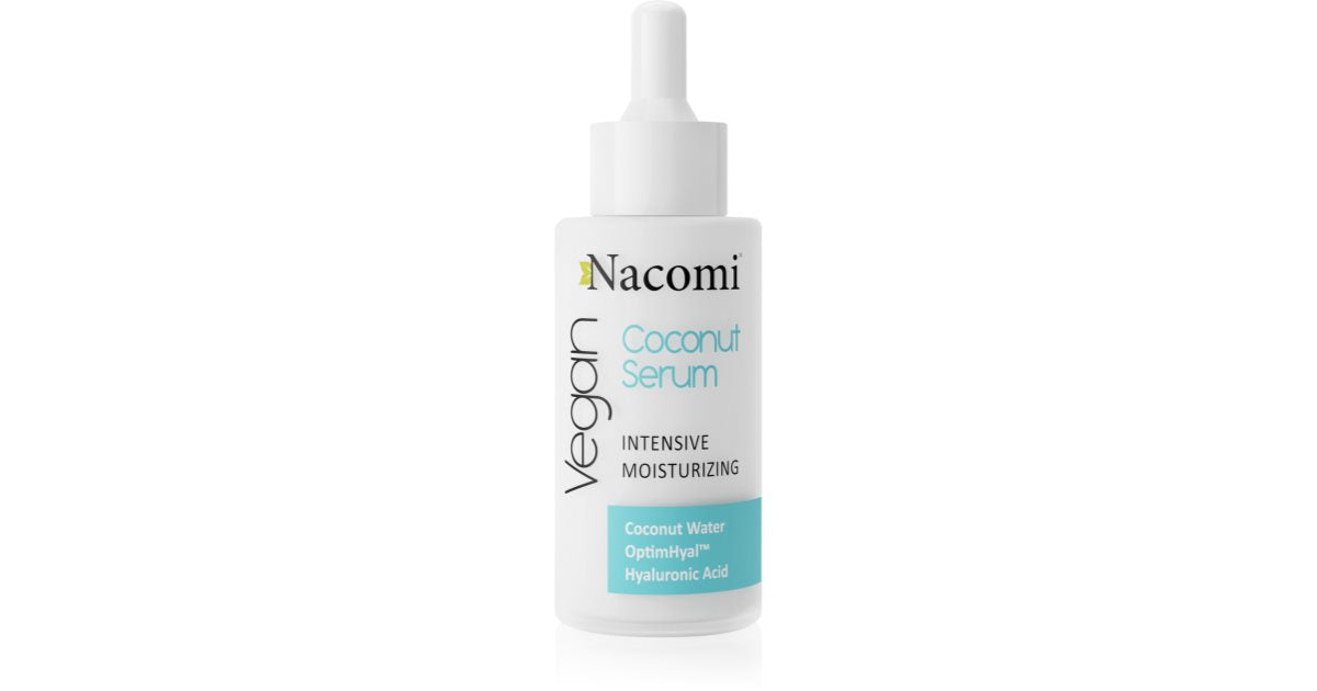 Nacomi Vegan Coconut Serum - Vegan Moisturizing Serum för 40 ml ansikte