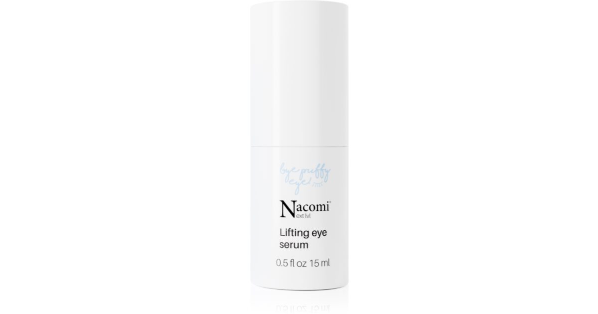 Nacomi Neste nivå Bye Puffy Eye! øyeløftserum 15 ml