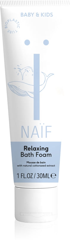 Naif Baby & Kids avslappende badeskum for barn 30 ml
