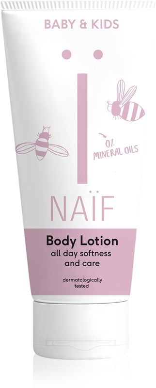 Naif Baby & Kids Emollient Body Lotion for Children and Babies - 200 ml