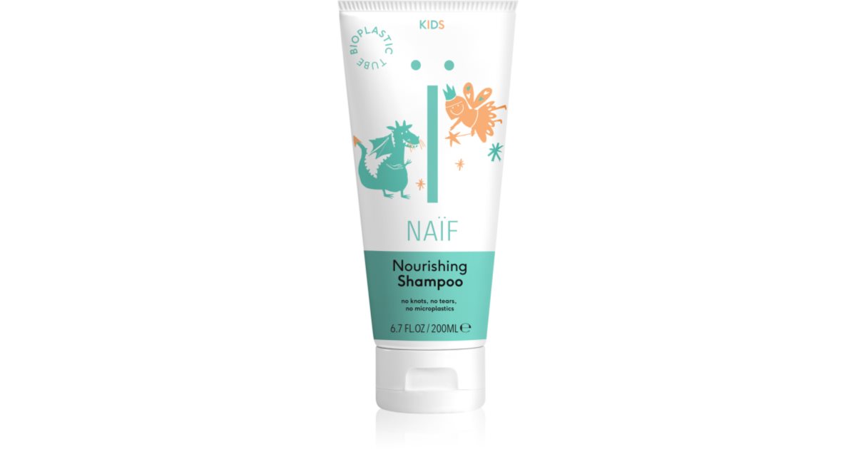 Naif Nærende shampoo til børn og babyer 200ml