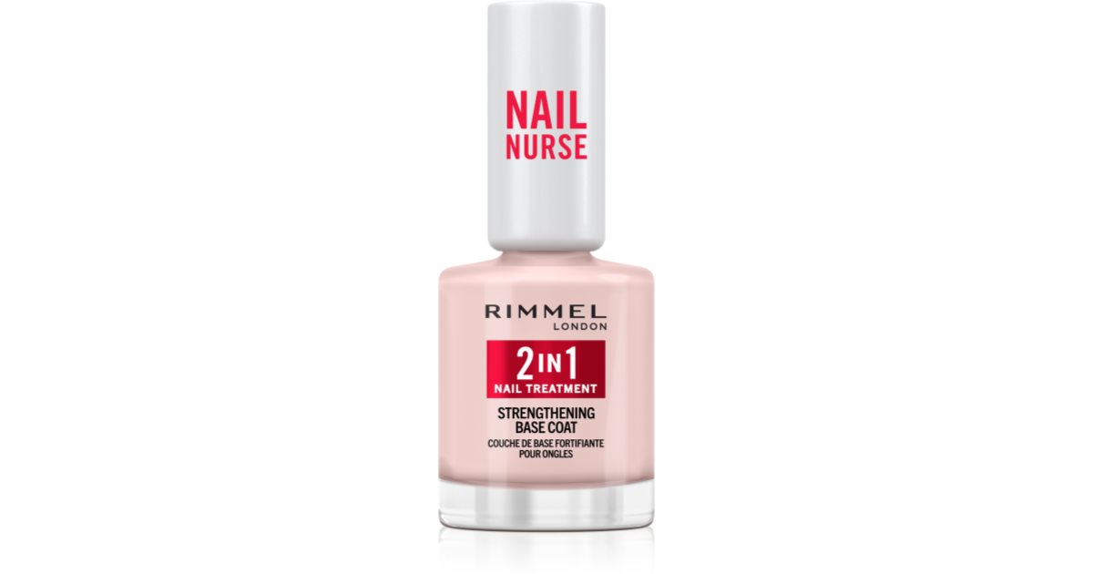 Rimmel Nail Nurse 2-in-1 base coat per unghie effetto rassodante 12 ml