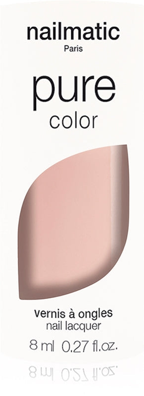 Nailmatic Pure Color Nail Polish SASHA-Beige Clair Rosé - Light Pink Beige 8ml