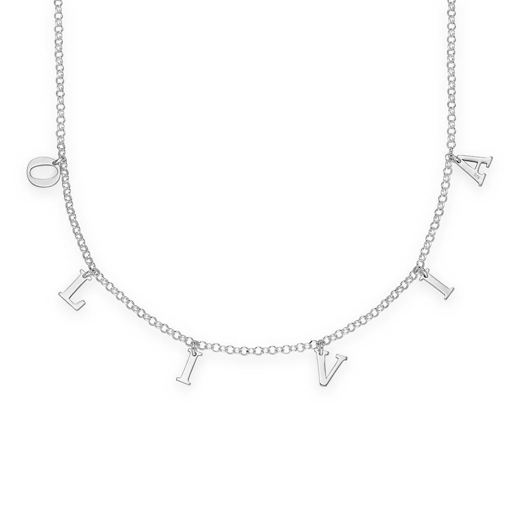 Buchstaben Choker - 925er Sterlingsilber