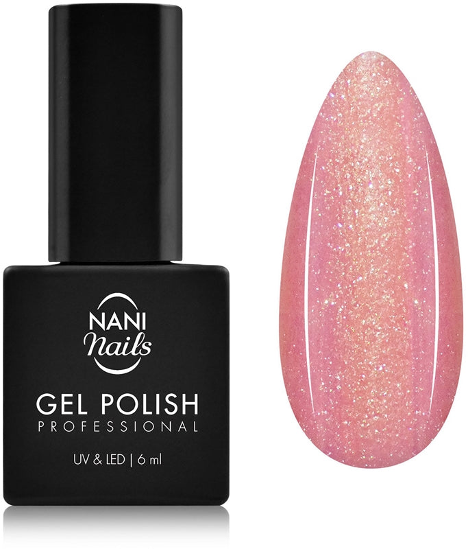 NaniNails NANI Profesjonell gelpoleringsfarge Hollywood Blush 6 ml