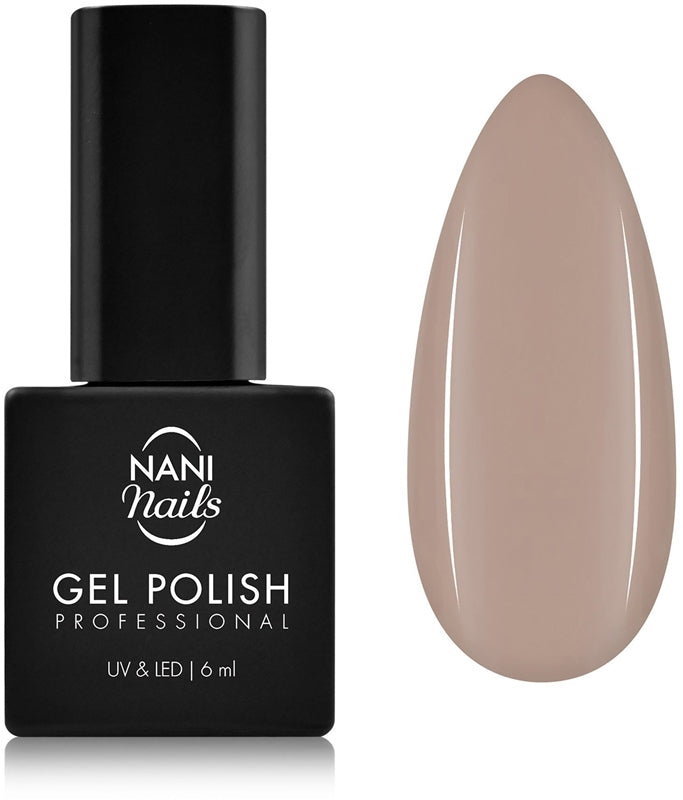 NaniNails NANI Profesjonell gelpoleringsfarge Lys kaffe 6 ml