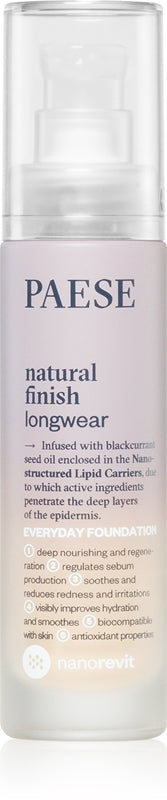 Country Nanorevit long-lasting foundation nourishing effect color 2.5 sand Beige 30 ml