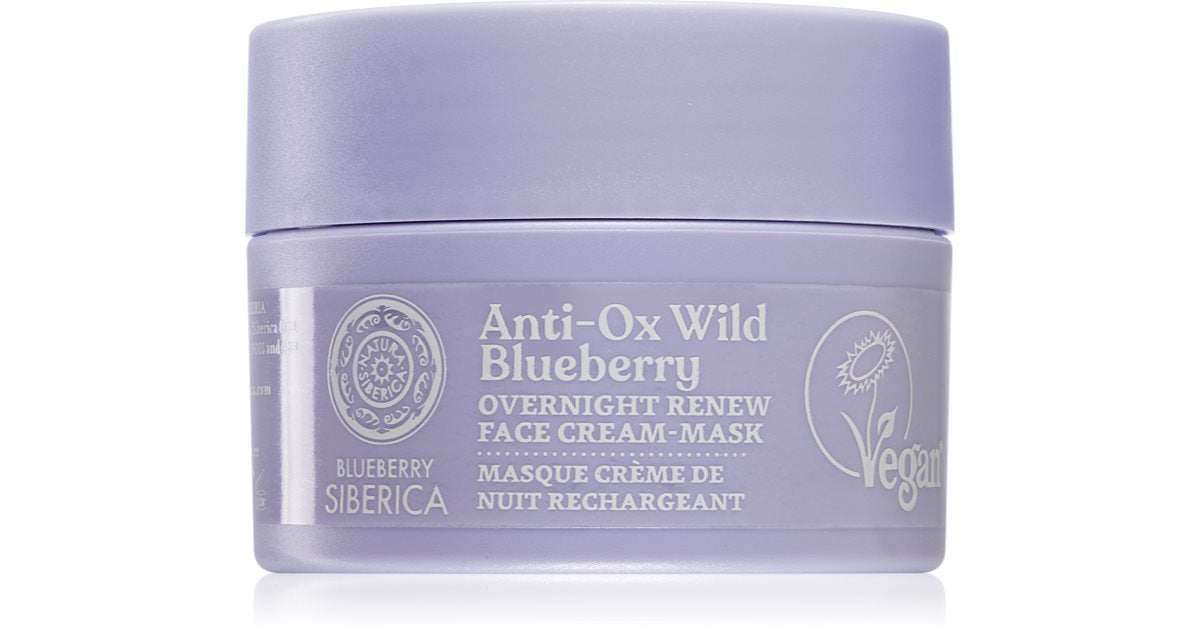 Ansiktskremmaske Natura Siberica Over natten Renew 50 ml