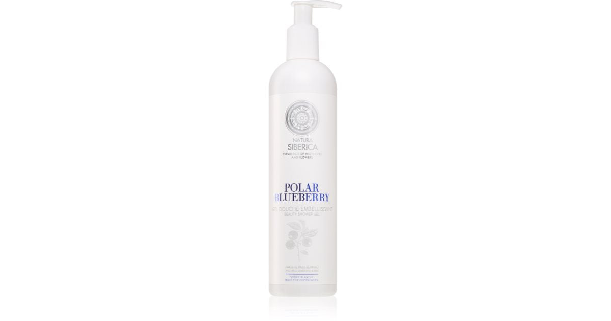 Badegel Natura Siberica mit Polarheidelbeere 400 ml