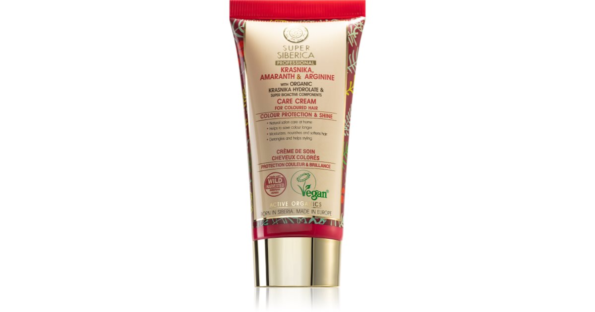 Natura Siberica, Arándano, Kamchatka, Crema, Cabello, Cabello, Teñido, 400 ml